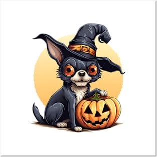 Halloween Chihuahua Dog #3 Posters and Art